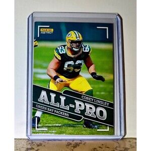 Corey Linsley 2020 Panini All-Pro NFL #11 Football Card 1/241 Green Bay Packers